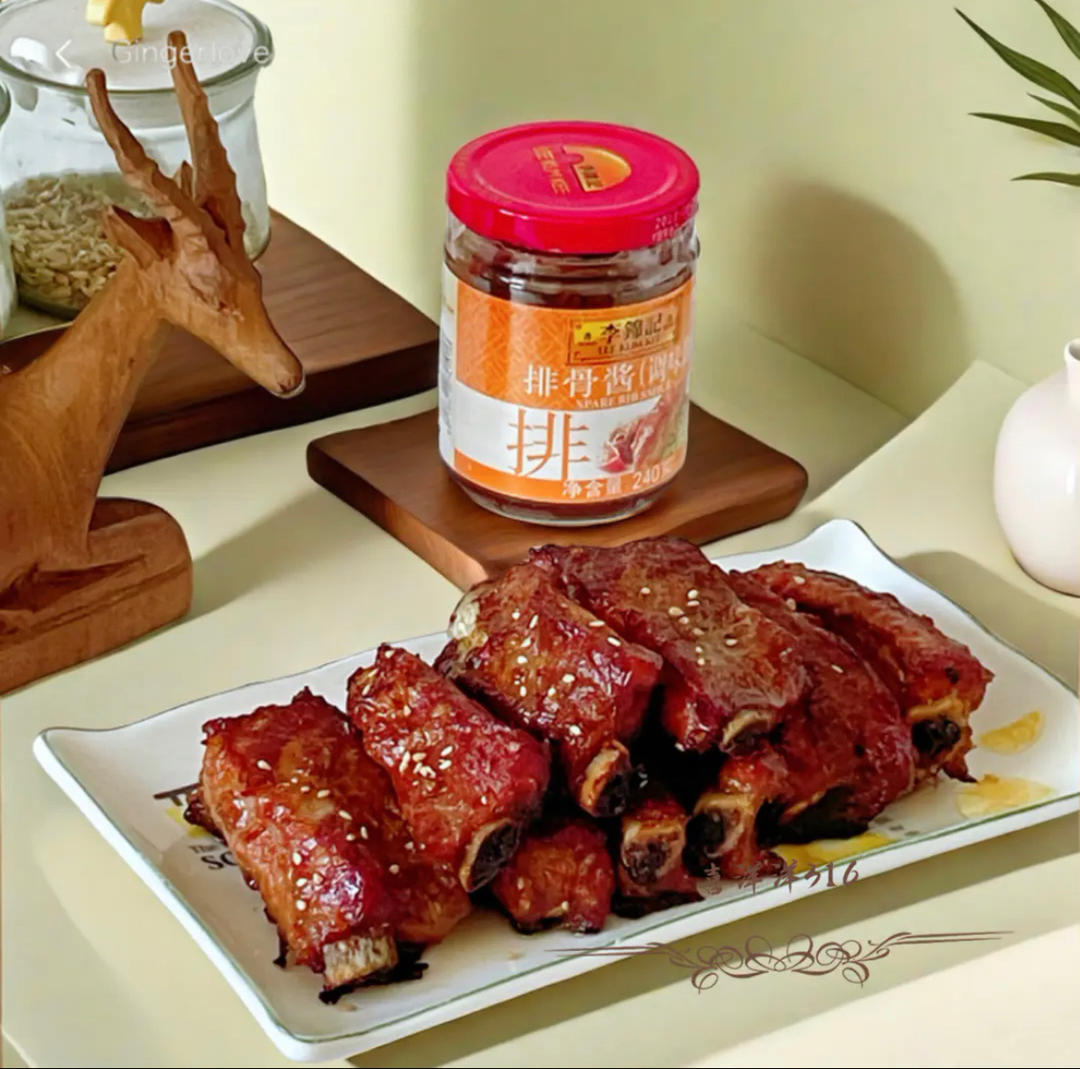 大师菜谱｜酱香烤排骨