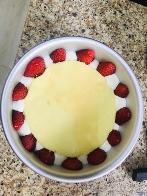 水果酸奶慕斯蛋糕的做法 步骤11
