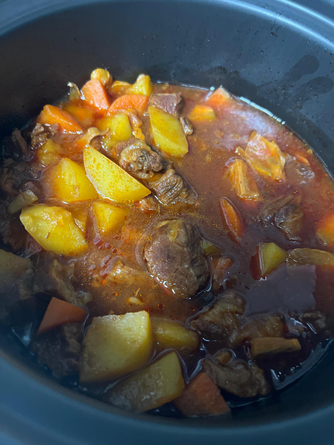 番茄土豆牛腩煲（电饭煲）