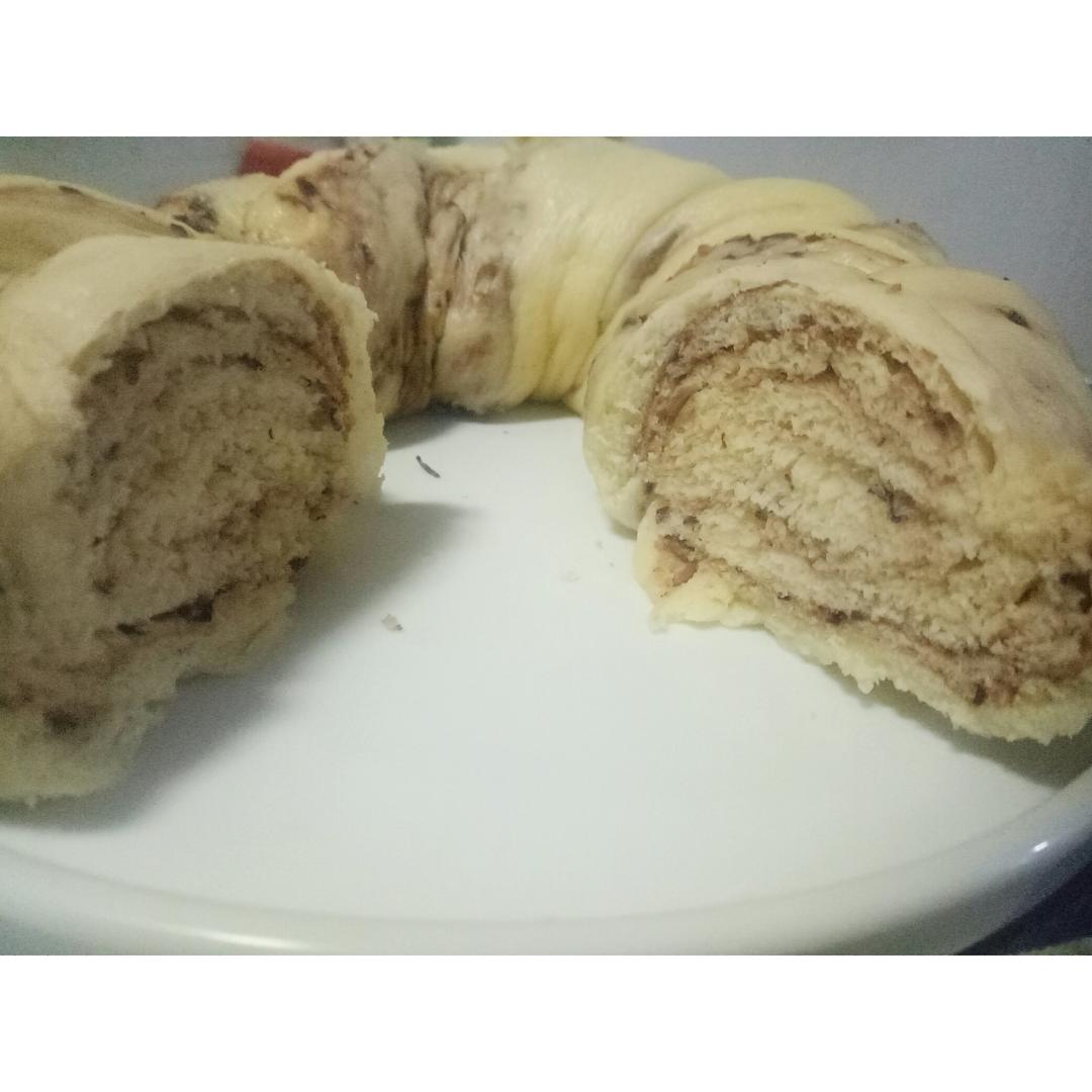 入门级不用揉出膜的手撕紫薯面包无黄油版