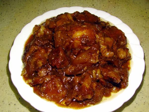 红烧牛窝骨