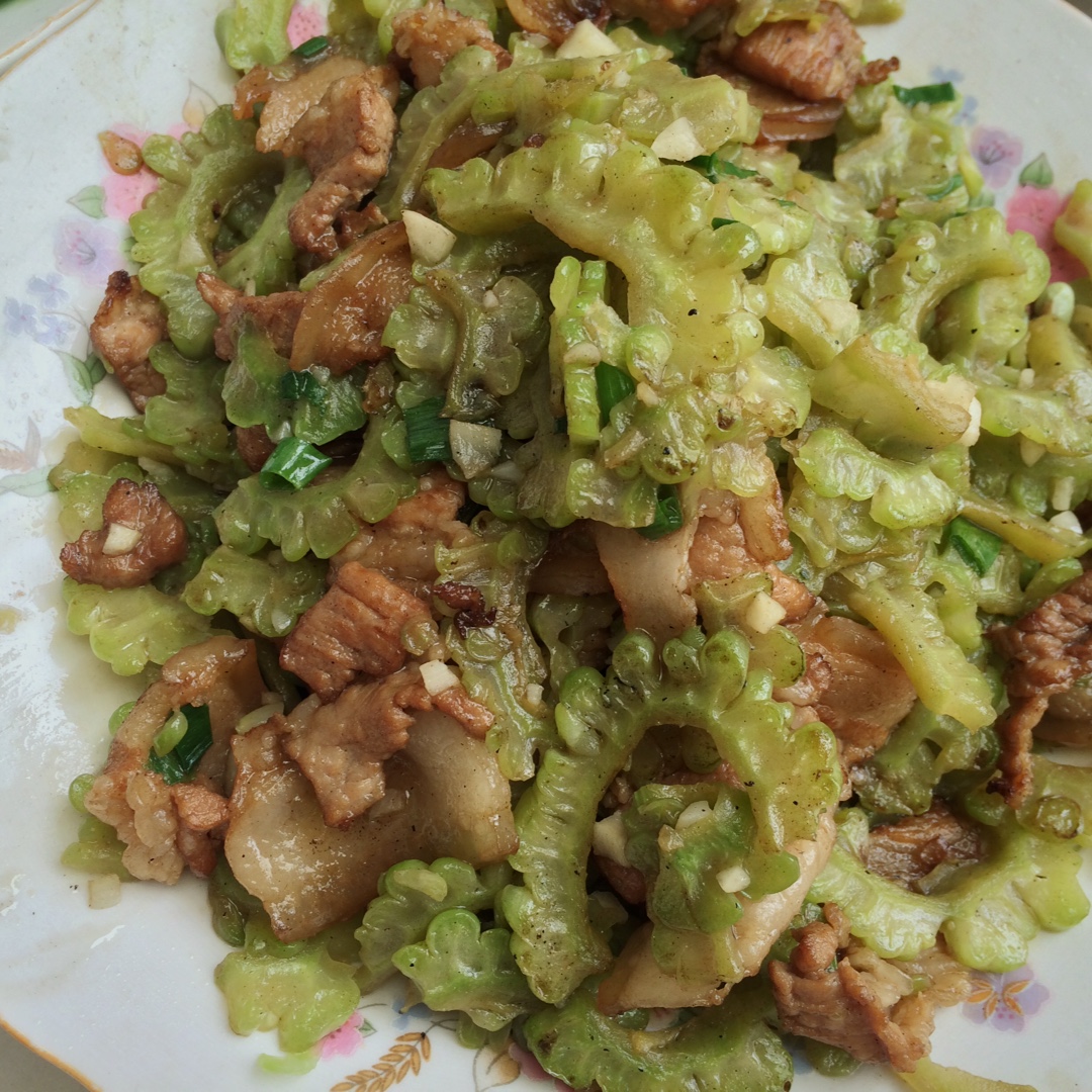 苦瓜炒肉