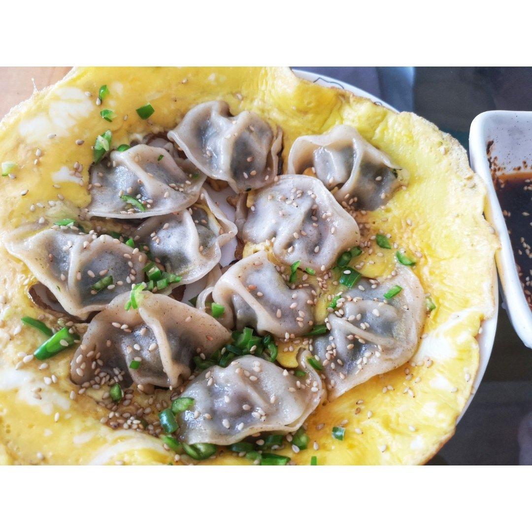 小羽私厨之抱蛋鲜虾煎饺