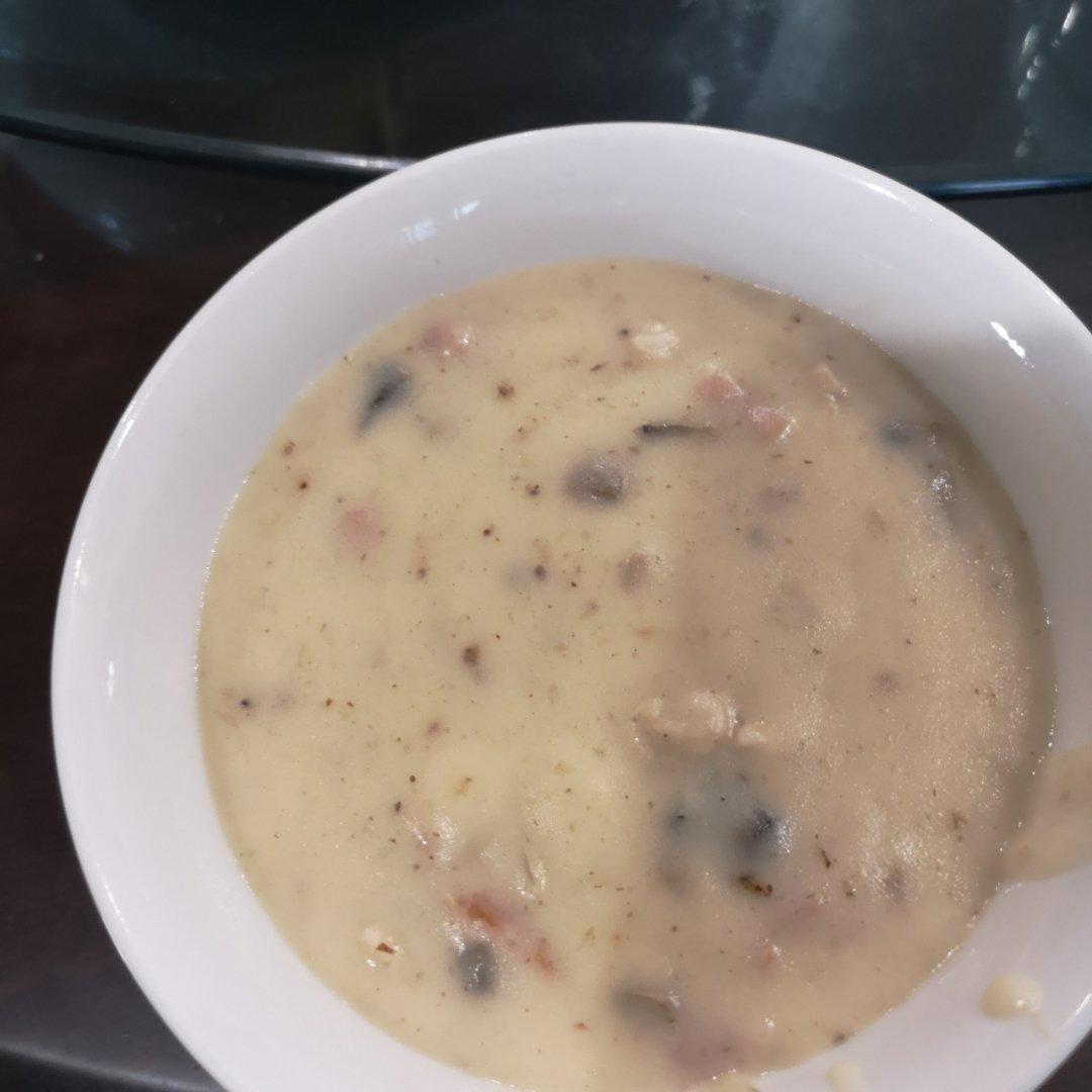 奶油鸡茸蘑菇汤（必胜客同款）