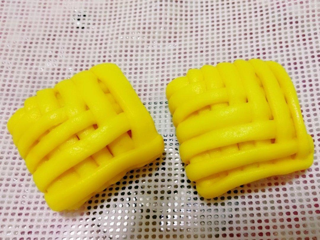 抹茶红豆包