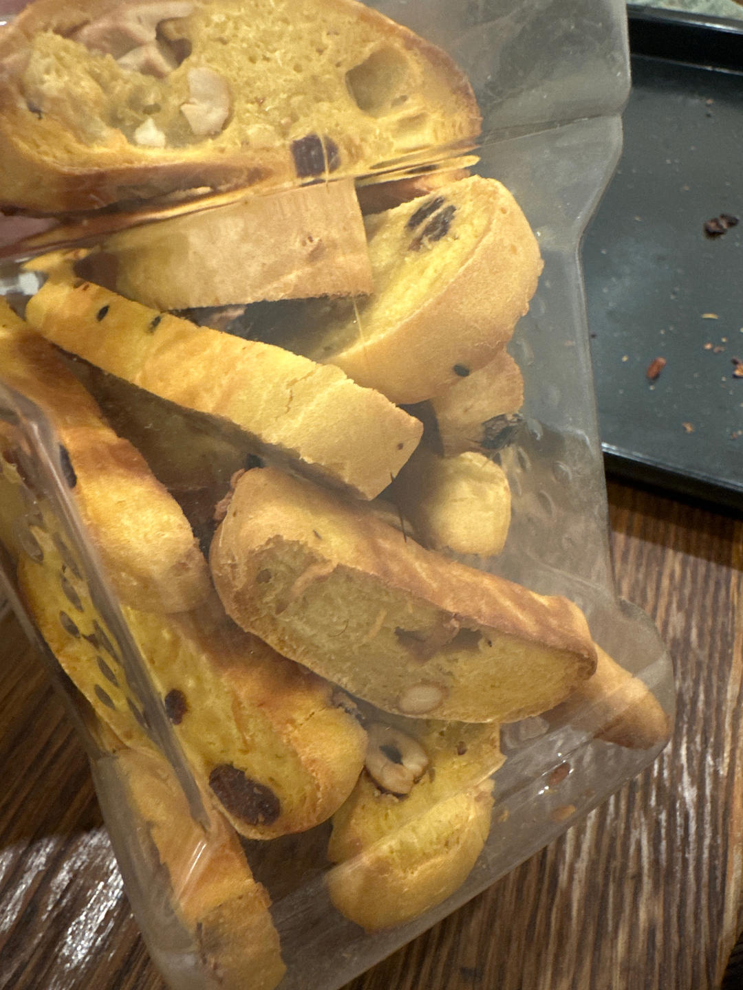 【0糖0油红薯脆片】意式脆饼改良版