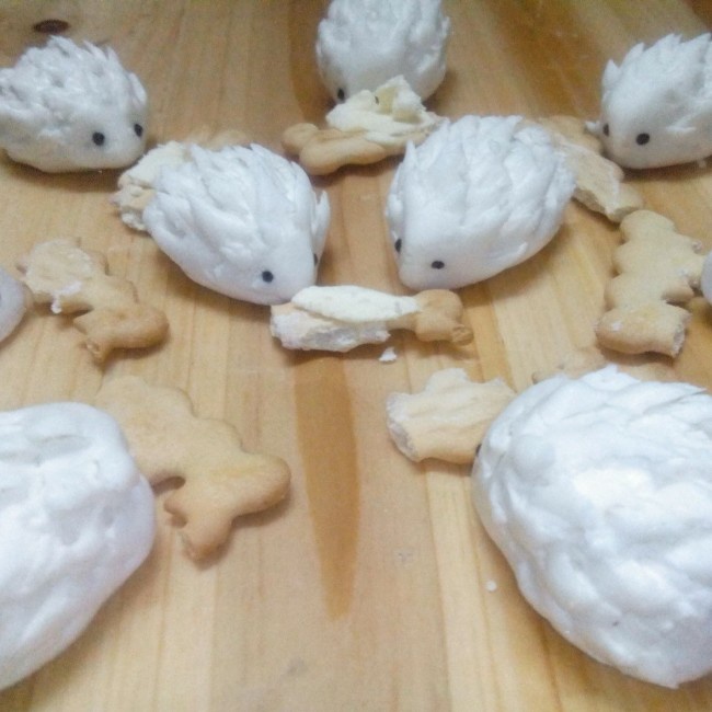 刺猬豆沙包