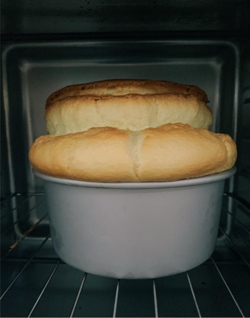 超柔软6寸戚风蛋糕(附8寸配方)零失败 超详细‼️含操作视频