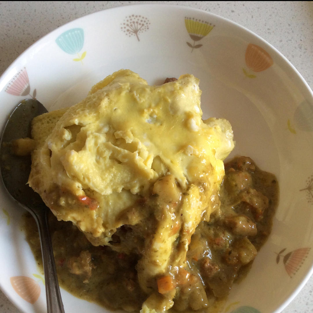 颜值高又好做的裙子蛋包饭