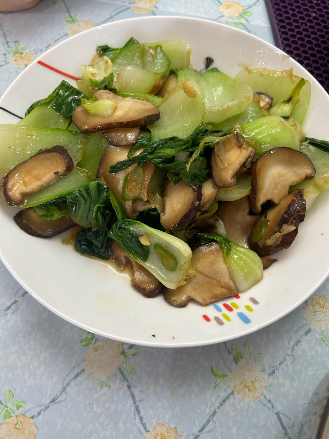 比肉还好吃的——蚝油香菇油菜