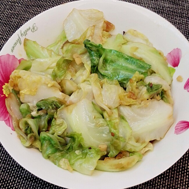 炝炒圆白菜