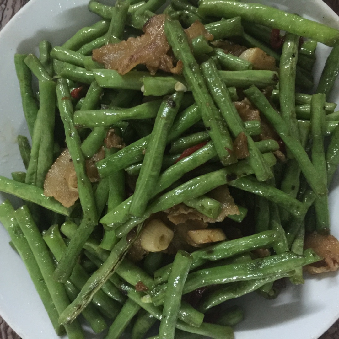 清炒豆角