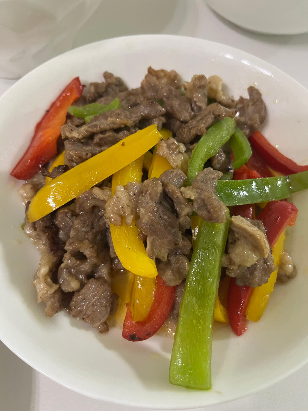 零失败的彩椒炒牛肉