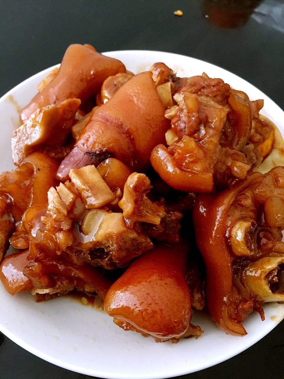 若水lx做的堂妈金牌冰糖猪蹄