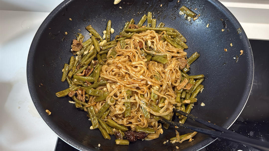 豆角焖面