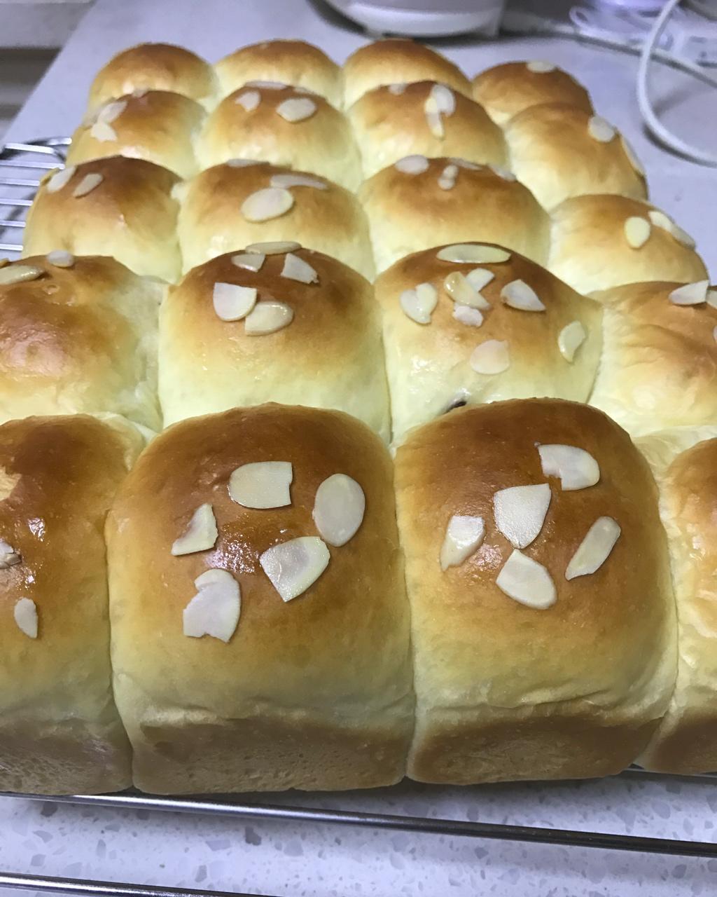 养乐多奶油小面包