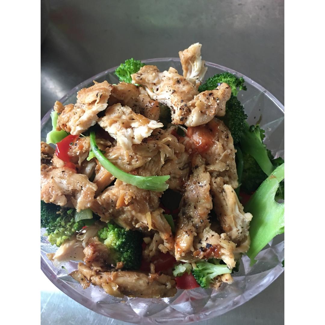 健身沙拉鸡胸肉健身沙拉