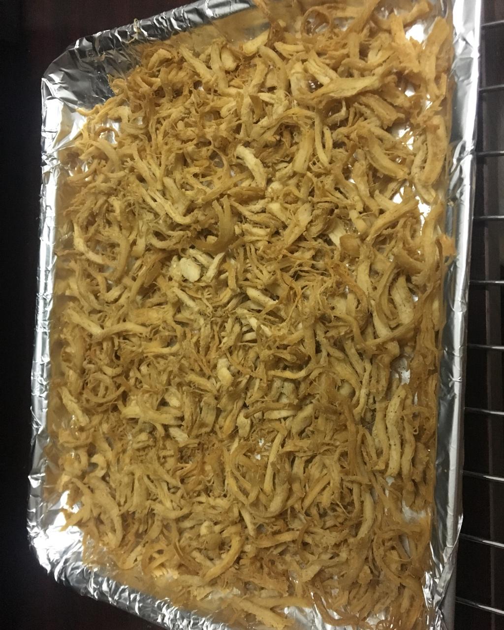 五香孜然烤鸡胸肉丝干（减肥零食）