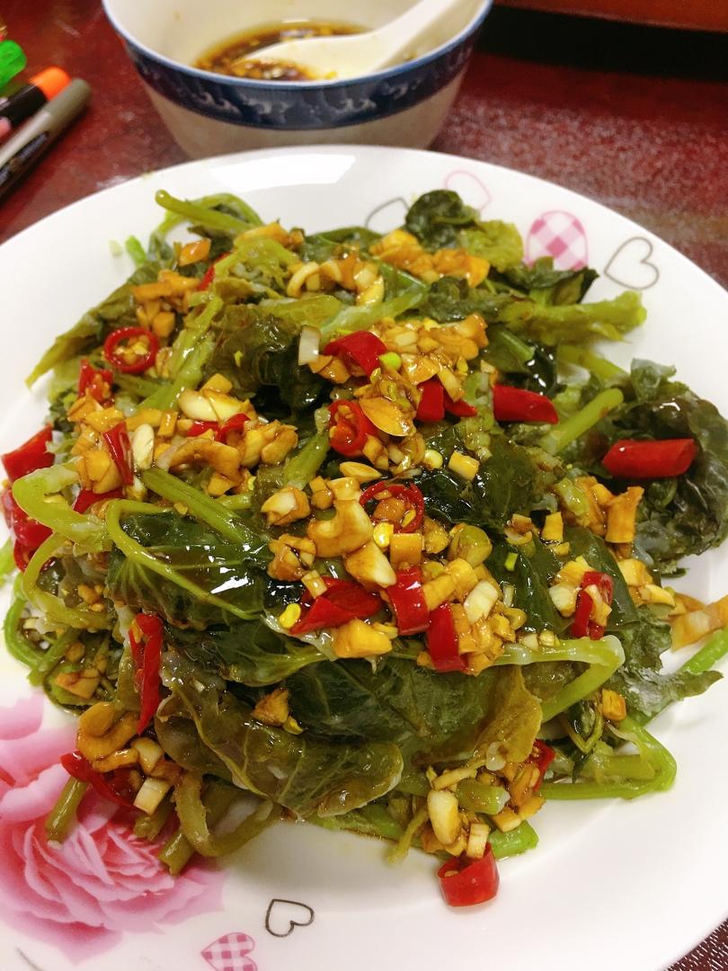 蒸菜不上火一红薯叶（地瓜叶