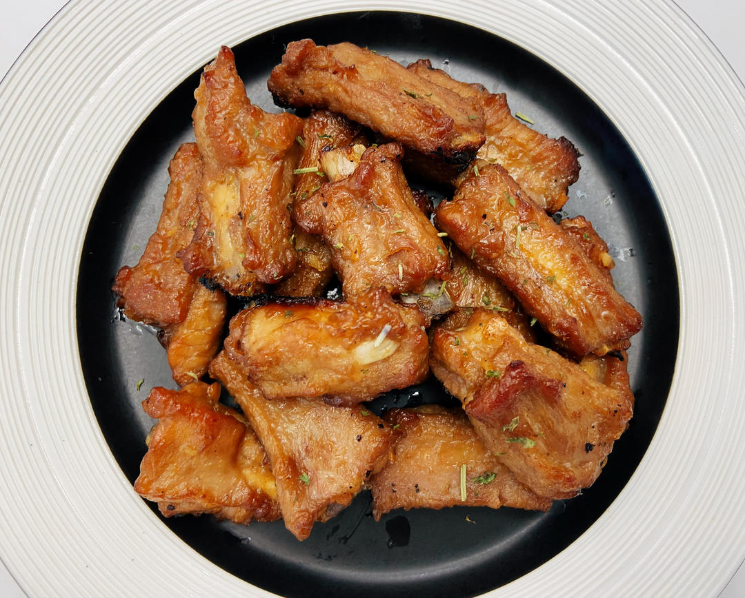 蒜香烤排骨（烤箱版）