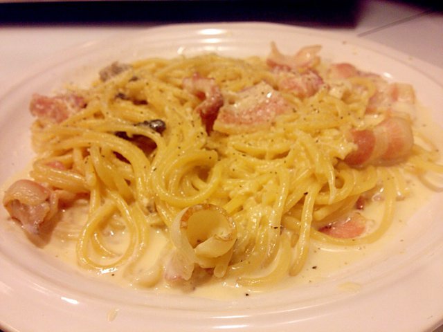 芝士培根意大利面