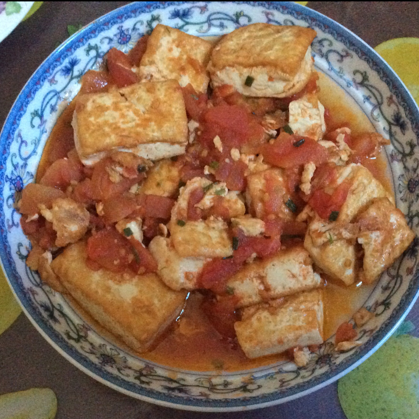 糖醋脆皮豆腐