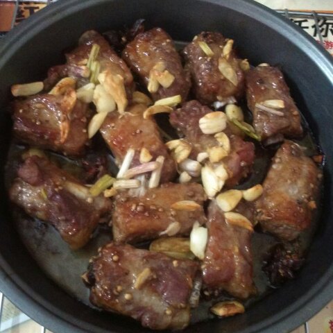 香到骨头里的蒜香排骨（烤箱）