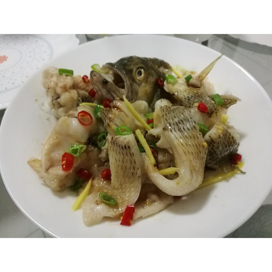 超入味清蒸鱼～清蒸鲈鱼桂花鱼（家常独创）