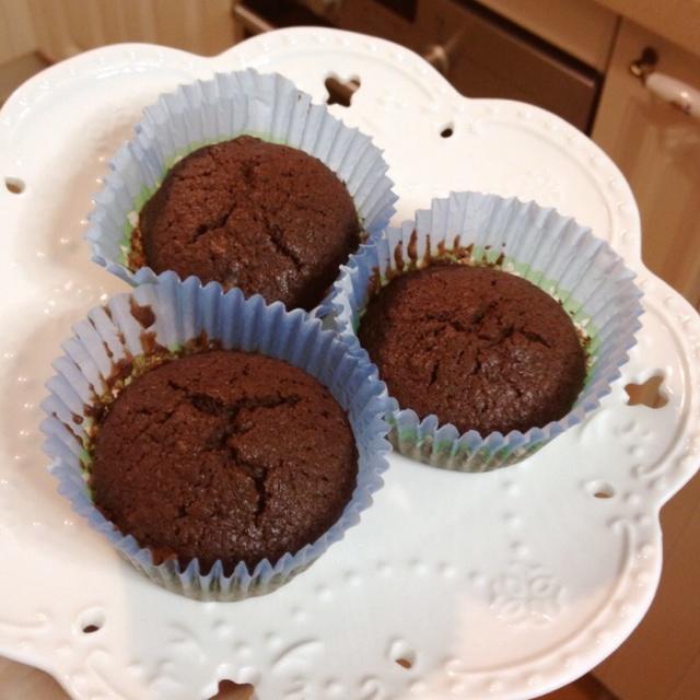 巧克力纸杯蛋糕