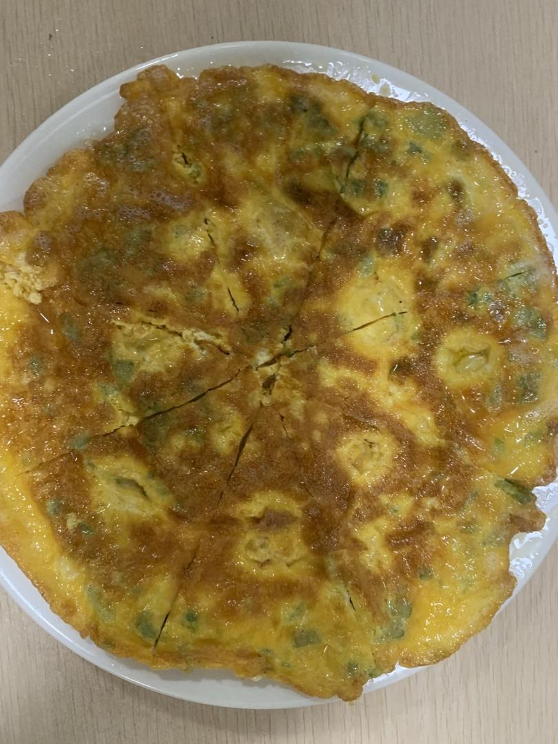 苦瓜鸡蛋饼