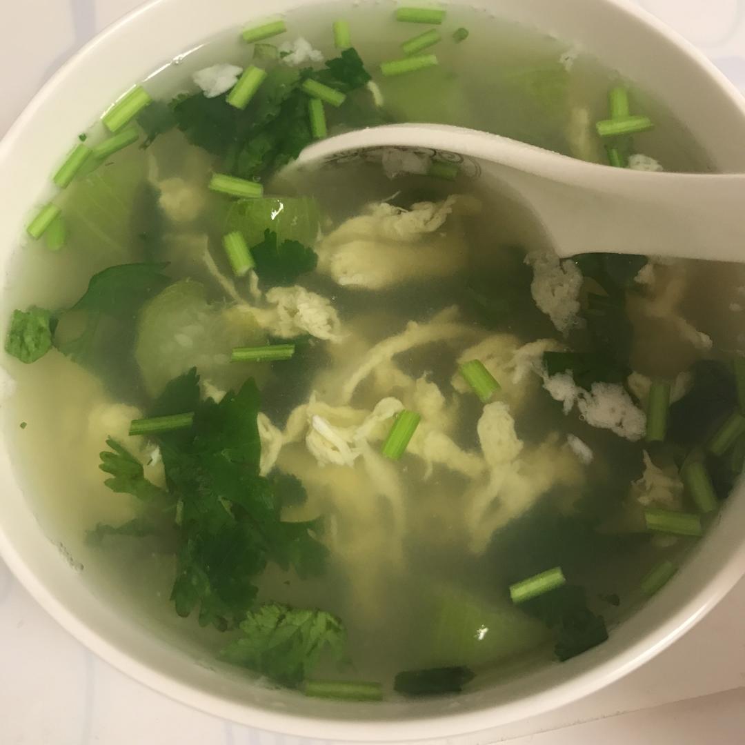 丝瓜蛋汤