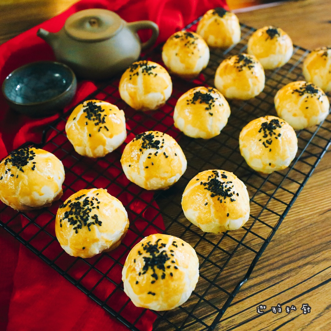 最喜欢的蛋黄酥方子（常用比例换算）