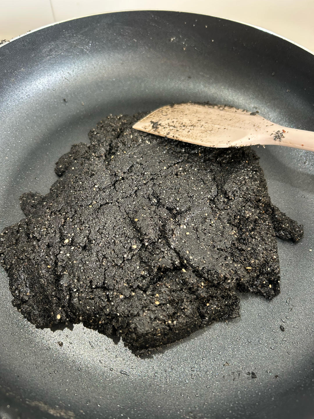 无油芝麻花生馅【可塑型/包汤圆/面包馅料/月饼馅/馅饼/无油馅料/黑芝麻馅】