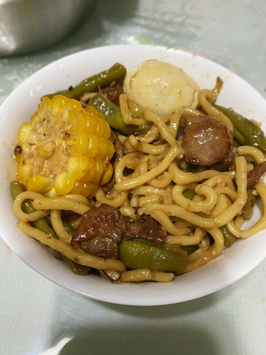 豆角焖面