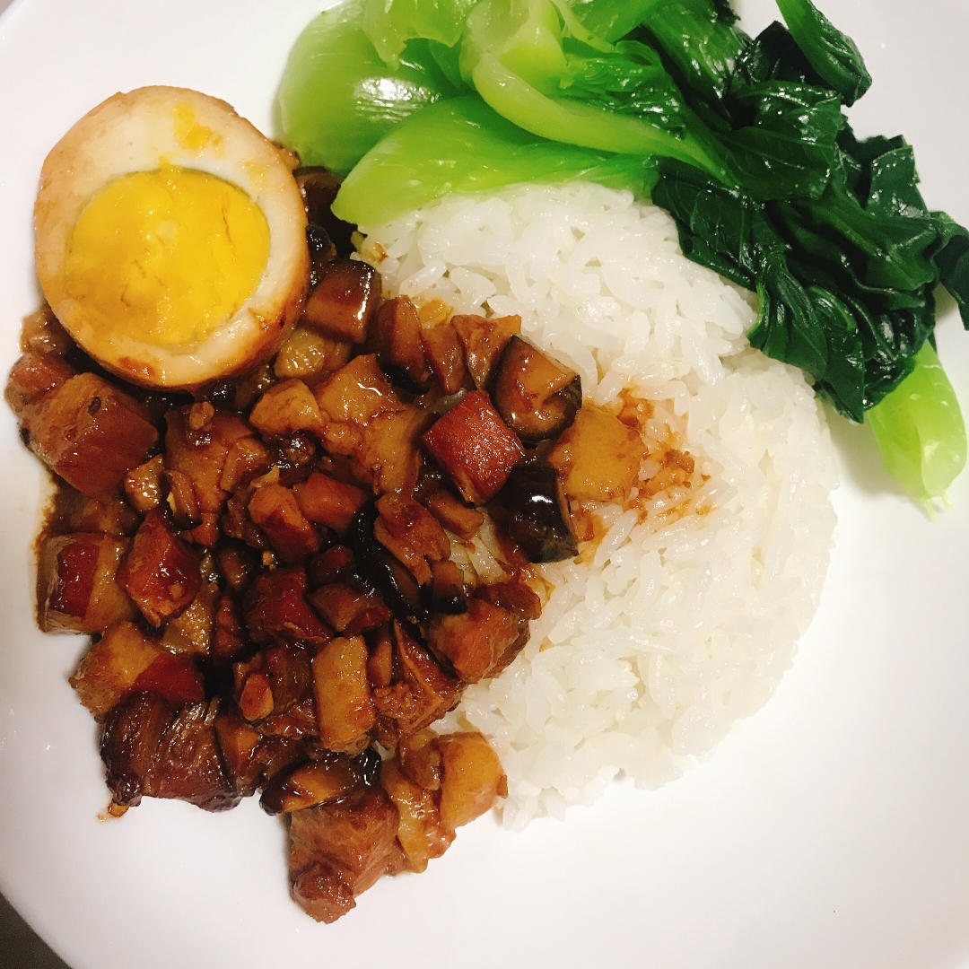 好吃到停不下来的卤肉饭