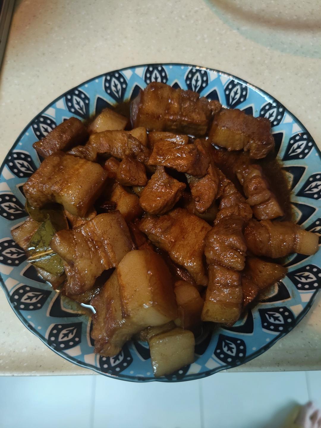 不焯水不放油的家常红烧肉