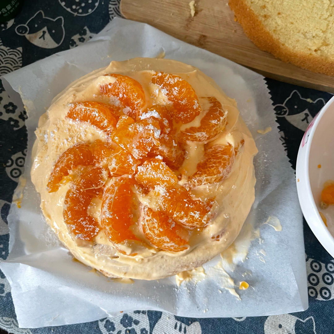 曼食慢语丨草莓芝士雪山蛋糕