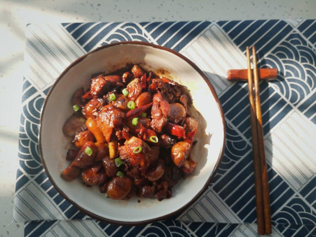栗子烧鸡│多力浓香花生油X金牌家宴