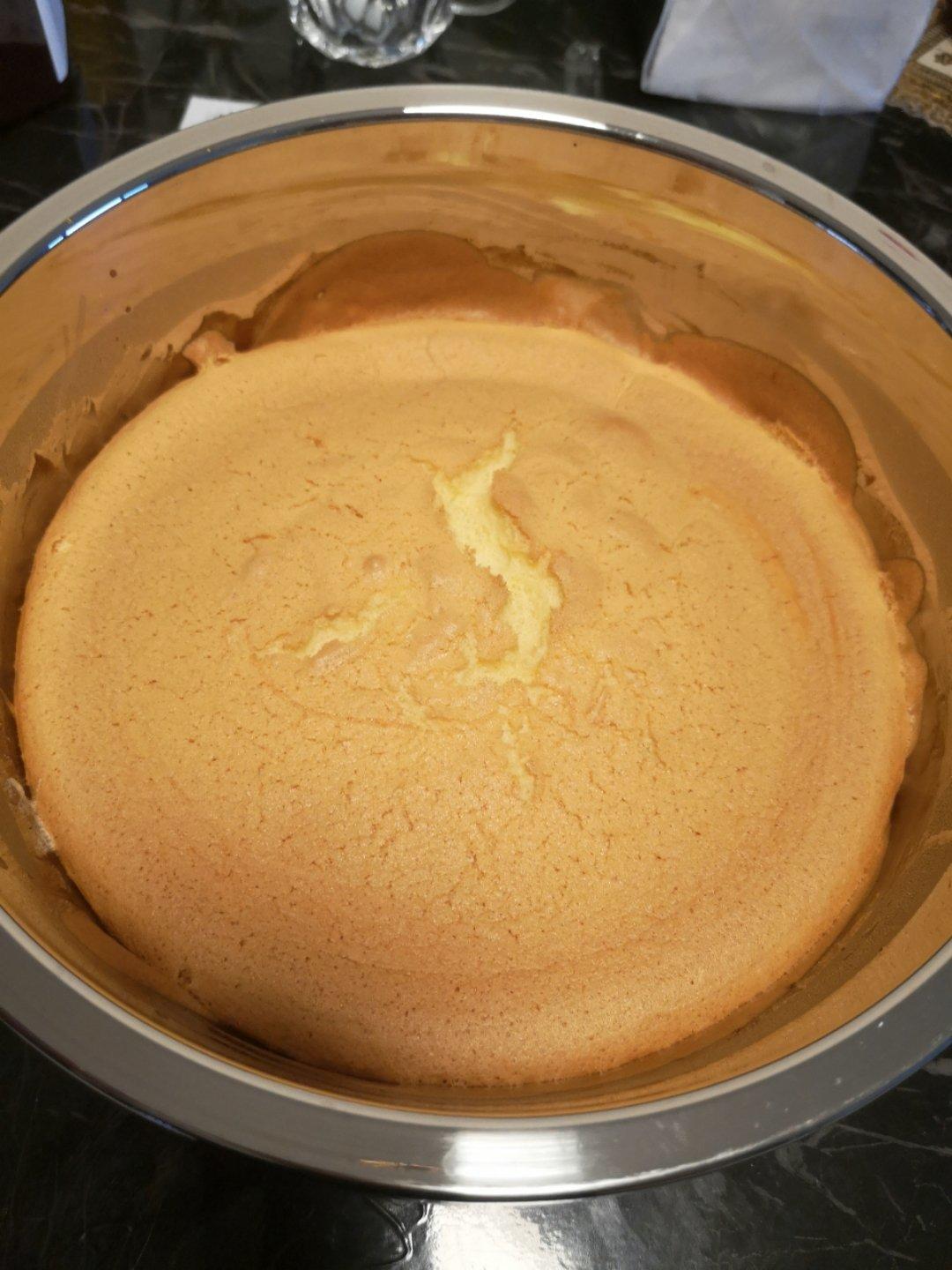 6寸戚风蛋糕（2蛋）