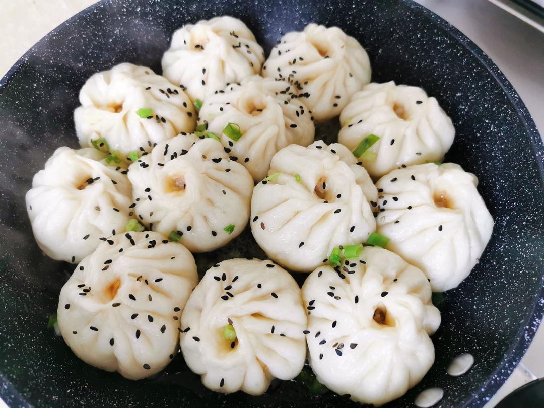 小时候的生煎包