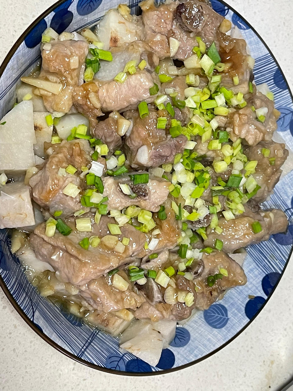 排骨最好吃的做法‼️和香芋一起蒸，好吃到舔盘，特香