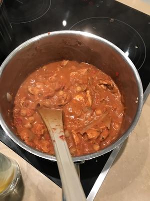 印度菜，鸡肉番茄Masala的做法 步骤7