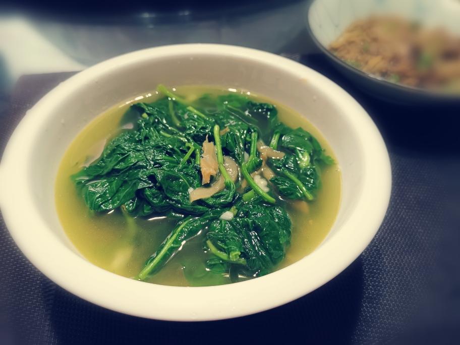 空心菜葉湯的做法 步驟6