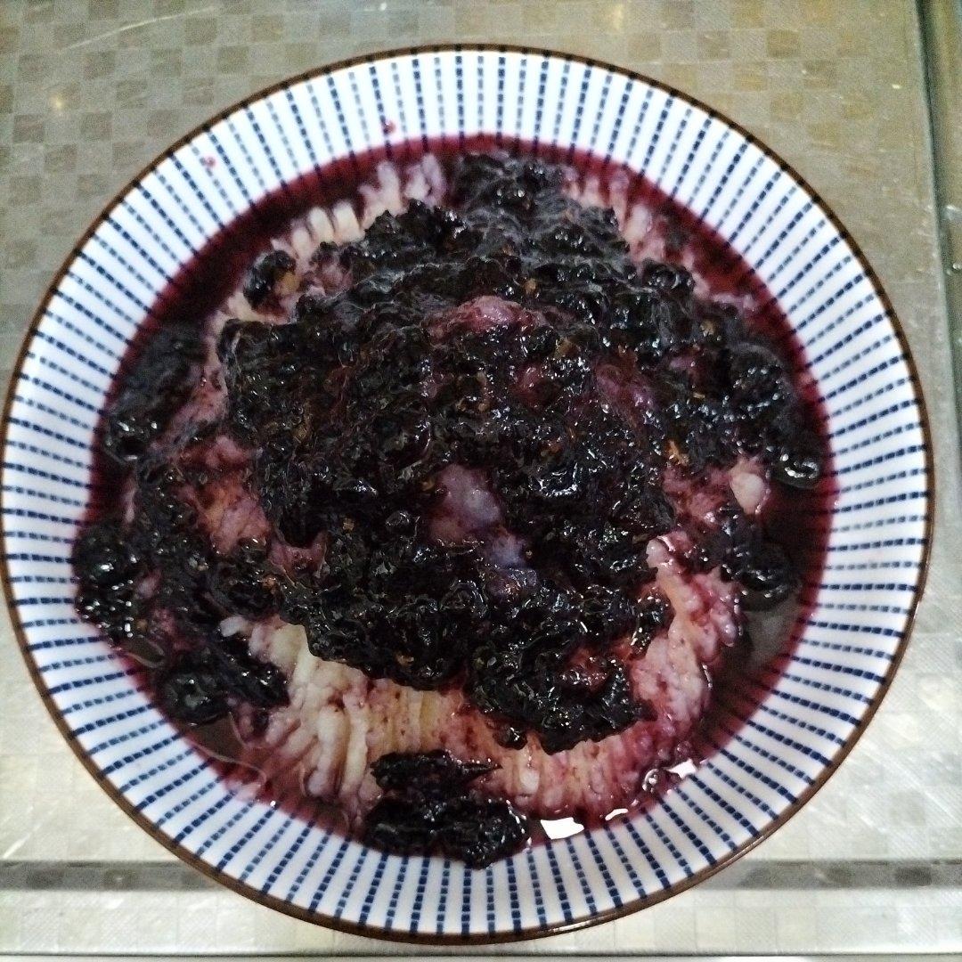蓝莓山药泥