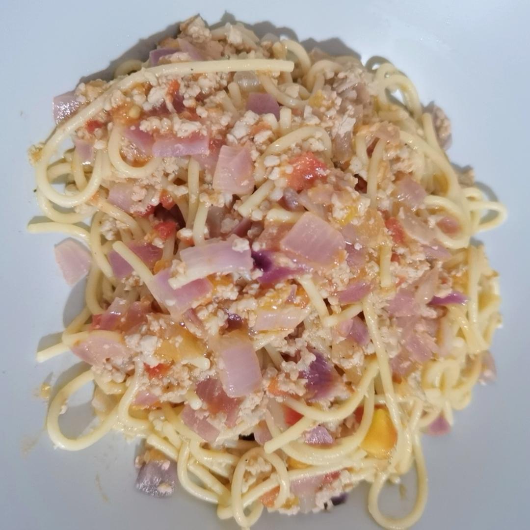 番茄肉酱意大利面