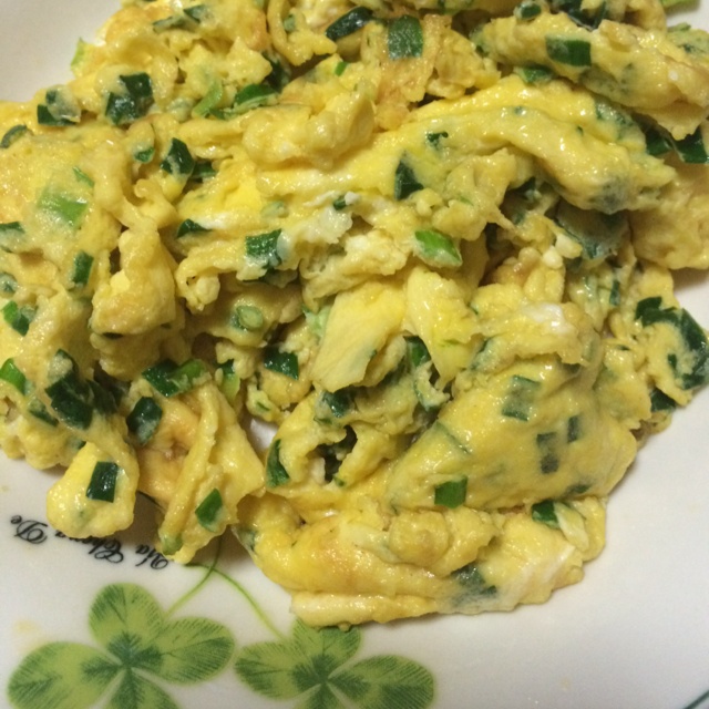 韭菜炒鸡蛋