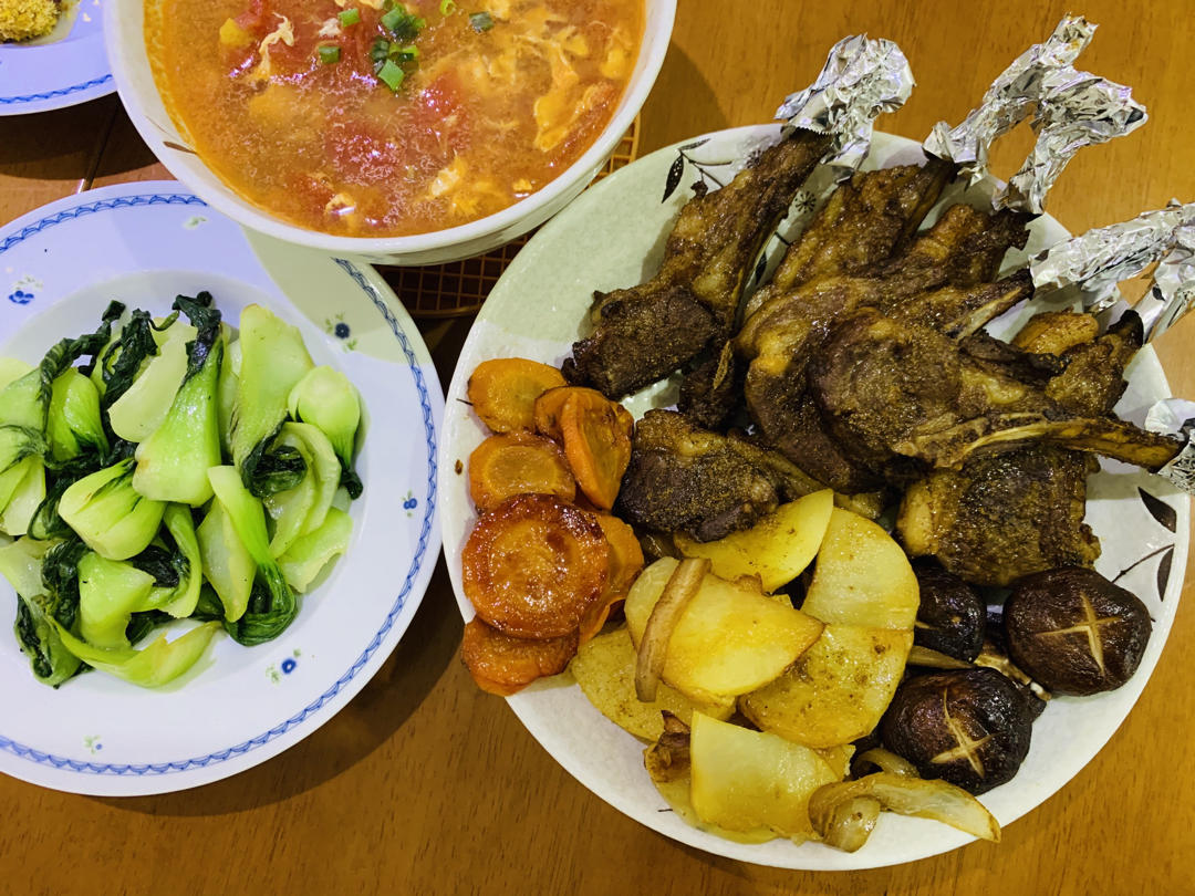 超好吃的烤羊排烤箱版