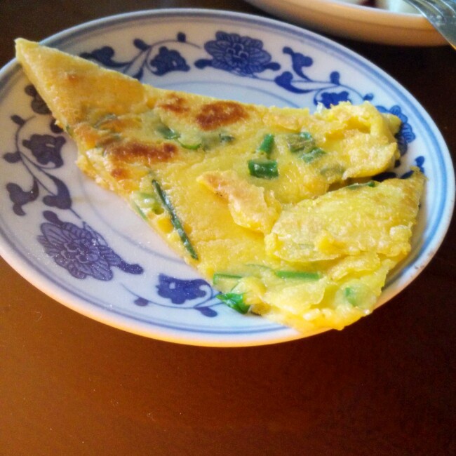 鸡蛋葱花饼