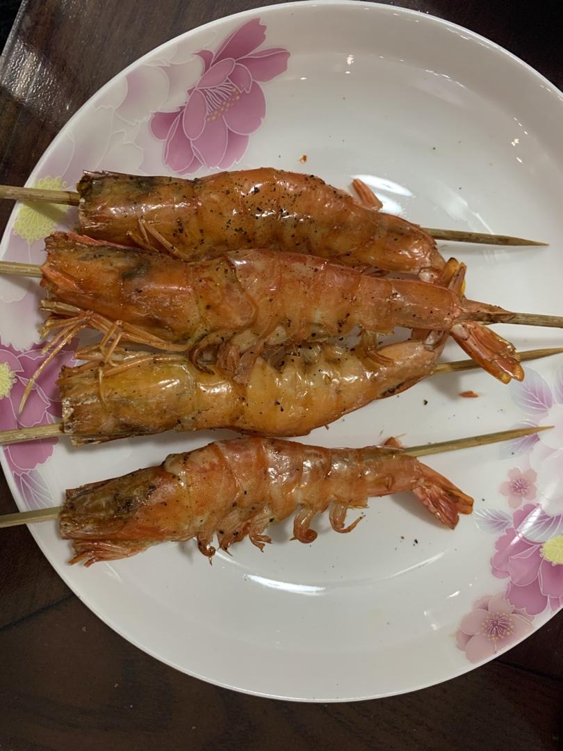 盐烤大虾