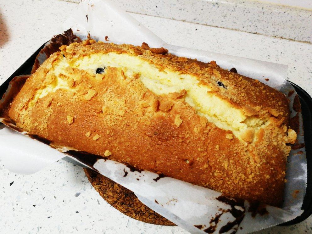 丰富的香气——柠檬蓝莓意式奶酪磅蛋糕